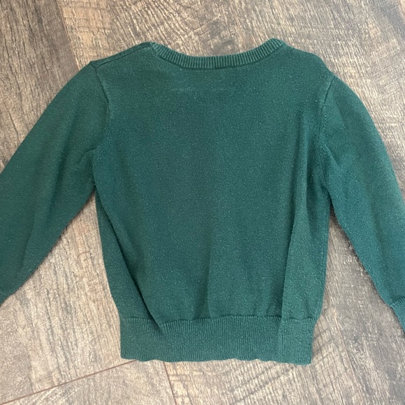 Carters Boys Forest Green Sweater and Button Up 2T - Picture 3 of 8